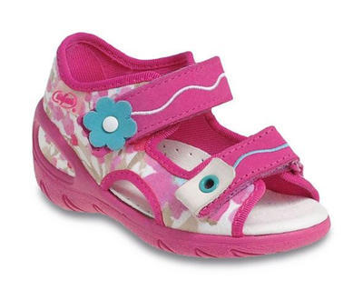 065X093 27 - SUNNY - sandálky Befado, růžová