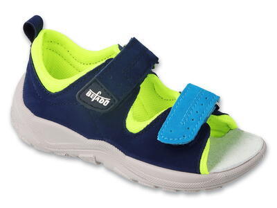 721P008 - FLY chlapecké sandálky Befado modré - 1